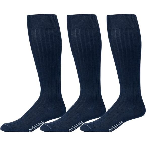 Cotton Dress Socks for Men – Knee High Men's Executive Socks – Classic Over